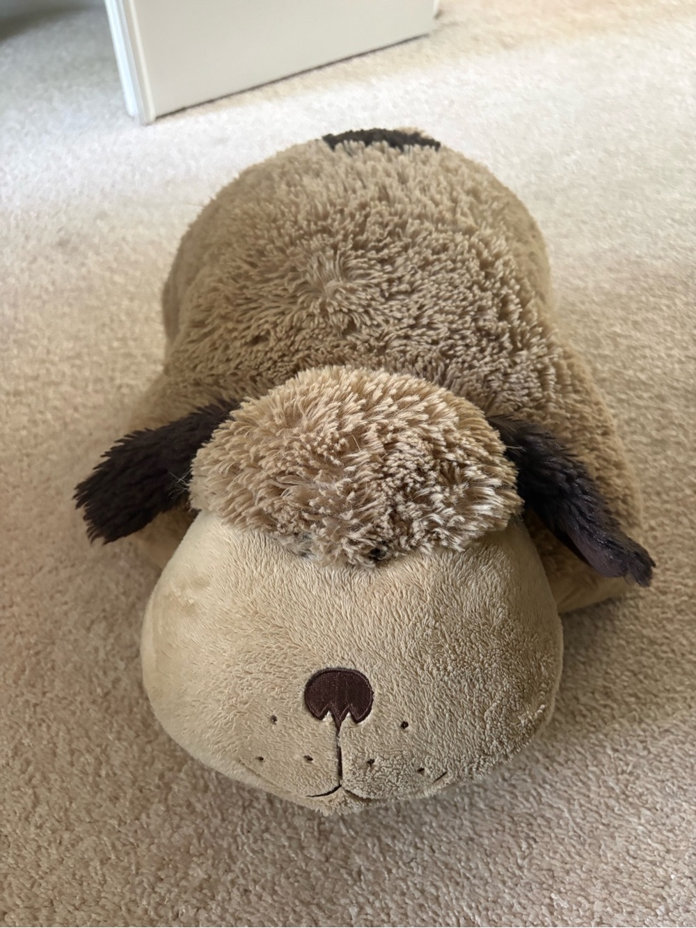 Plush Brown Puppy Pillow Pet - Soft Kids Plush Dog